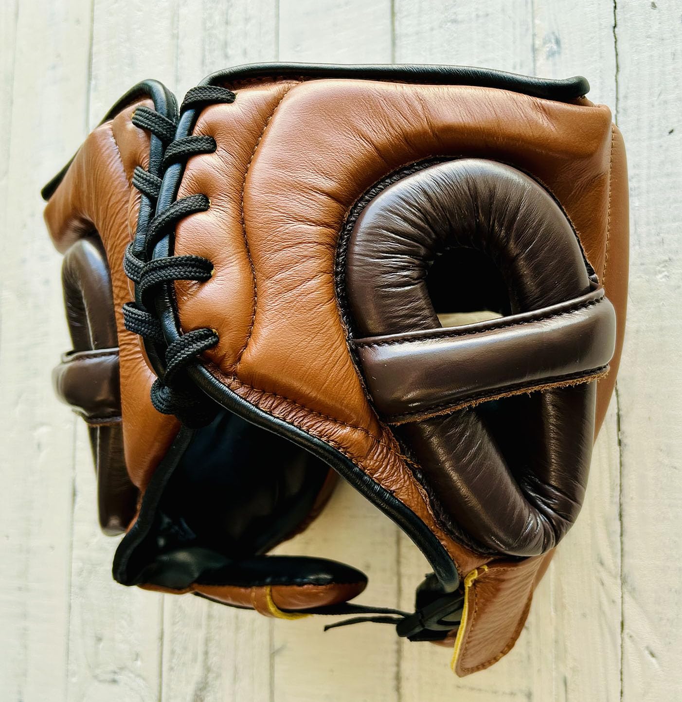 PRIZE RING Classic XX ヘッドギア 新品　ダークブラウン Amazon | PRIZE RING/プライズリング 